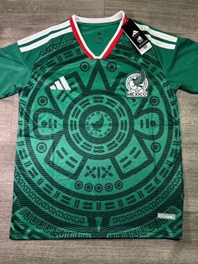 Mexico 2026 World Cup!! Aztec Graphic Soccer Jersey Apoya tu equipo!!